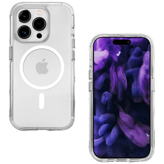 Чохол-накладка LAUT CRYSTAL MATTER X for iPhone 15 Pro Clear (L_IP23B_CMX_UC)