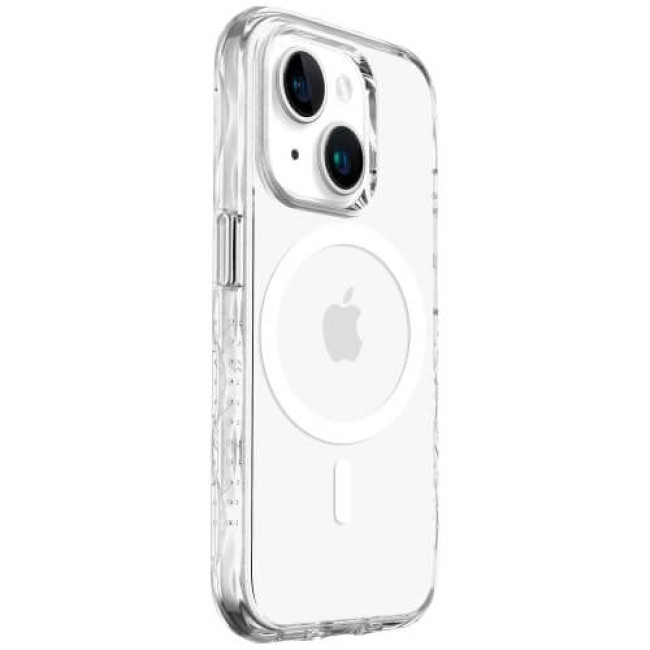 Чохол-накладка LAUT CRYSTAL MATTER X for iPhone 15 with MagSafe Clear (L_IP23A_CMX_UC)