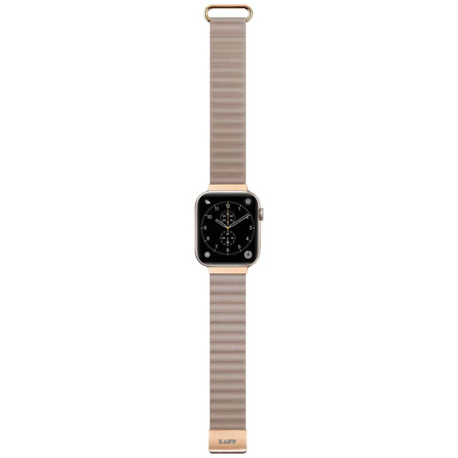 Ремінець LAUT NOVI LUXE for Apple Watch 42/44/45/49mm Beige (L_AWL_NL_BE)