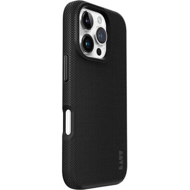 Чохол-накладка LAUT SHIELD for iPhone 16 Pro Max Black (L_IP24D_MSH_BK)