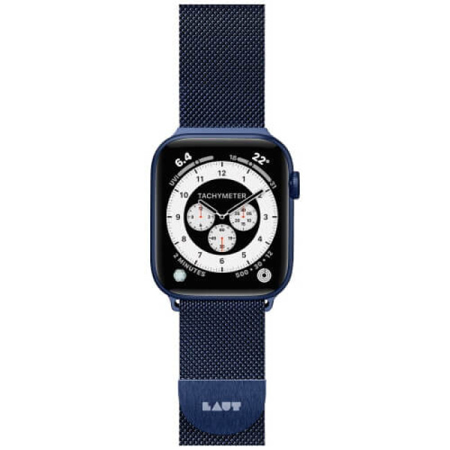 Ремінець Laut STEEL LOOP for Apple Watch 38/40 mm Blue (L_AWS_ST_BL)