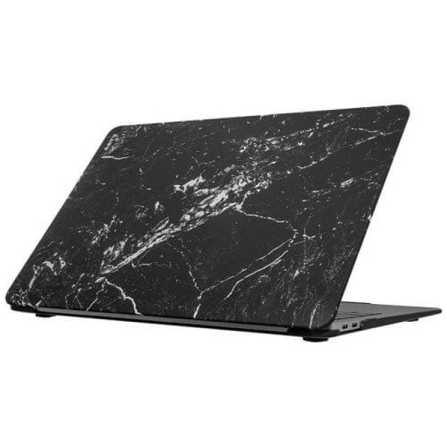 Чохол-накладка LAUT HUEX ELEMENTS for MacBook Air 13'' 2018 Marble Black (LAUT_13MA18_HXE_MB)