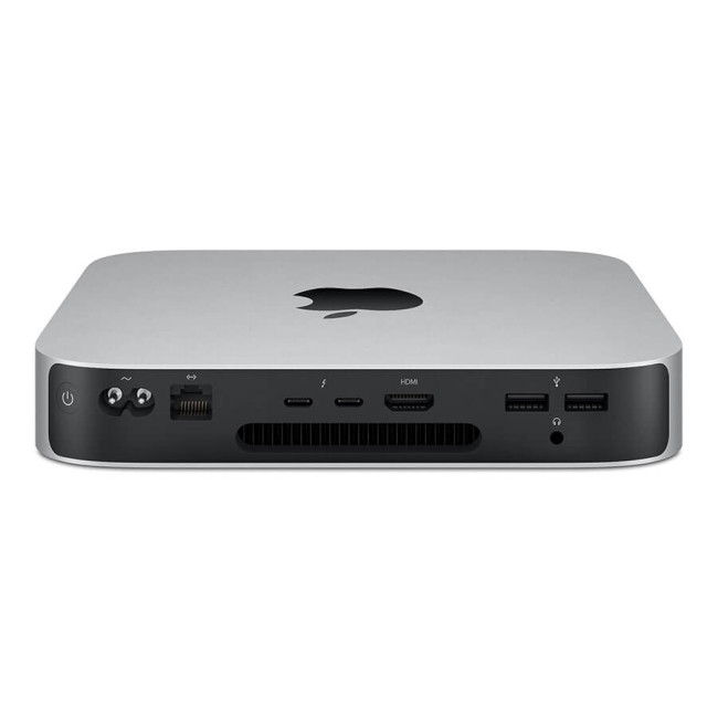Mac Mini M1/8‑Core CPU/8‑Core GPU/16-core Neural Engine/16GB/256GB/Gigabit Ethernet Silver (Z12N000KP)