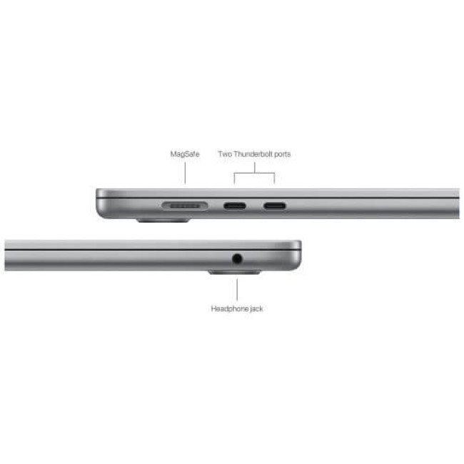 MacBook Air 15'' M3 8/256GB Space Gray (MRYM3)