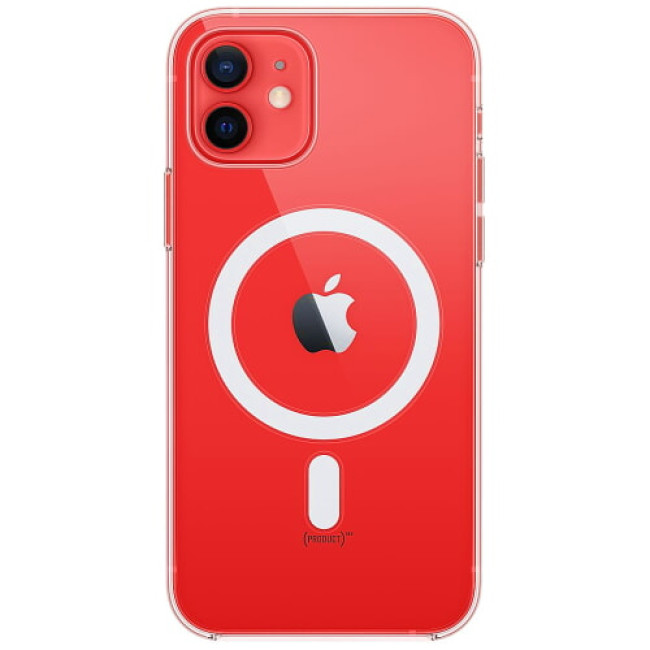 Чохол-накладка Apple iPhone 12/12 Pro Case with MagSafe Clear (MHLM3)
