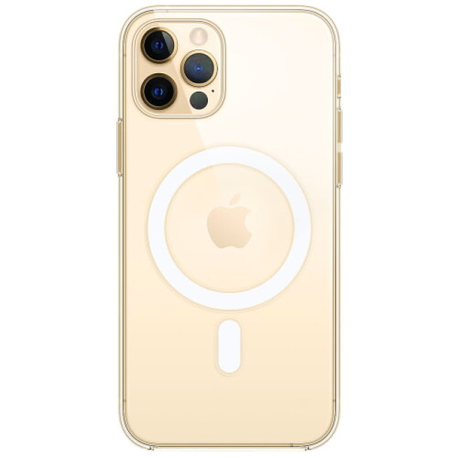 Чохол-накладка Apple iPhone 12/12 Pro Case with MagSafe Clear (MHLM3)