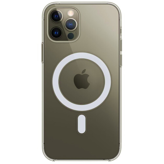 Чохол-накладка Apple iPhone 12/12 Pro Case with MagSafe Clear (MHLM3)