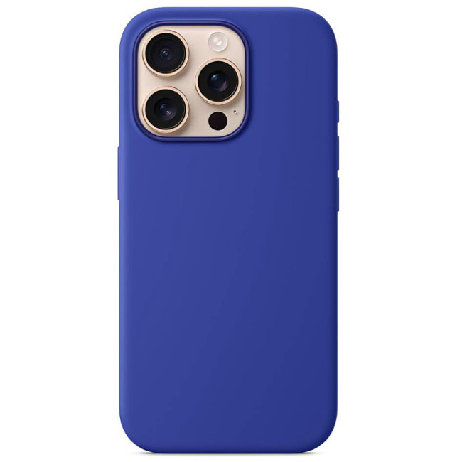 Чохол-накладка Monblan Magnetic Silicone MagSafe for iPhone 16 Pro Ultramarine