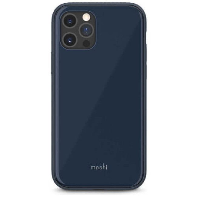 Чохол-накладка Moshi iGlaze Slim Hardshell Case Slate Blue for iPhone 12 Pro Max (99MO113533)