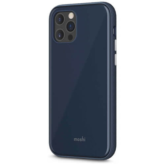 Чохол-накладка Moshi iGlaze Slim Hardshell Case Slate Blue for iPhone 12 Pro Max (99MO113533)