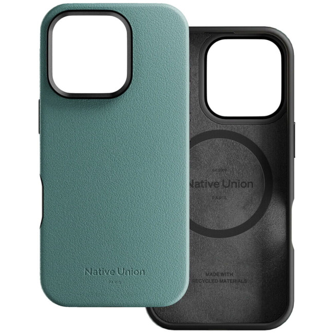 Чохол-накладка Native Union Active Case Slate Green for iPhone 16 Pro (ACTCSE-GRN-NP24P)