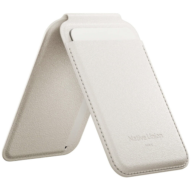 Чохол для пластикових карток Native Union Active Wallet Stand Magnetic Sandstone (ACT-SAN-WAL)
