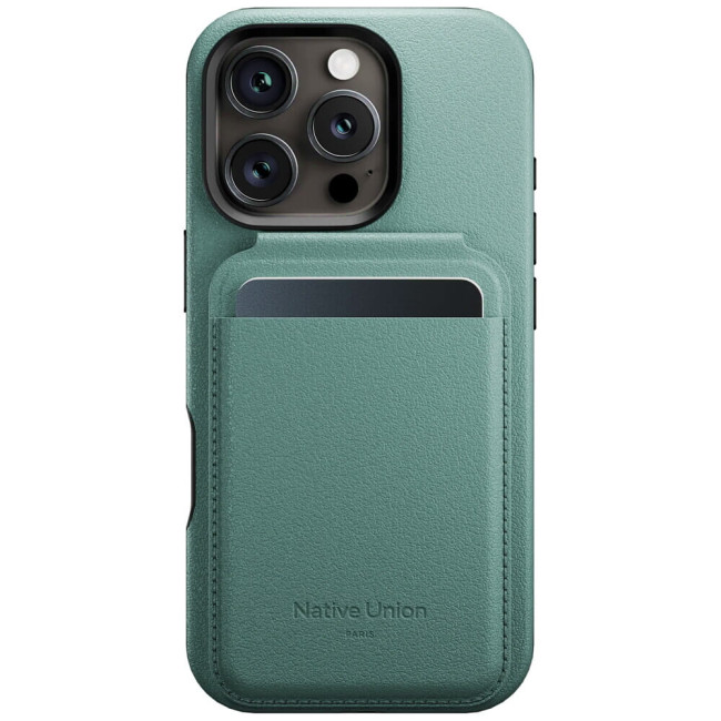 Чохол для пластикових карток Native Union Active Wallet Stand Magnetic Slate Green (ACT-GRN-WAL)