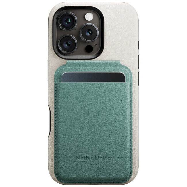 Чохол для пластикових карток Native Union Active Wallet Stand Magnetic Slate Green (ACT-GRN-WAL)
