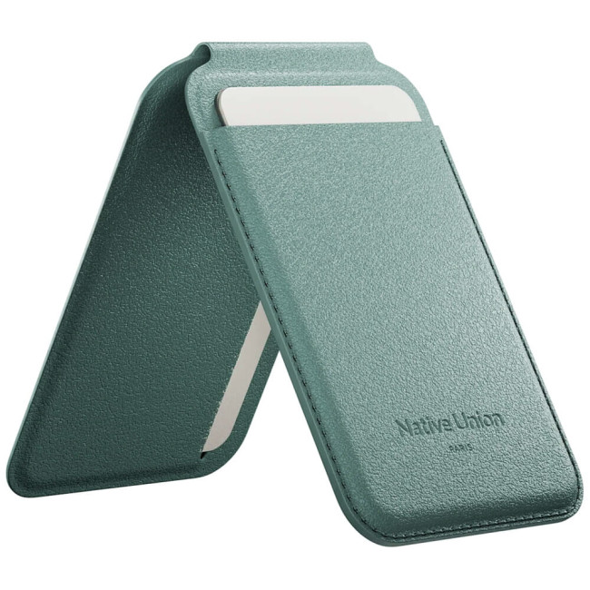 Чохол для пластикових карток Native Union Active Wallet Stand Magnetic Slate Green (ACT-GRN-WAL)