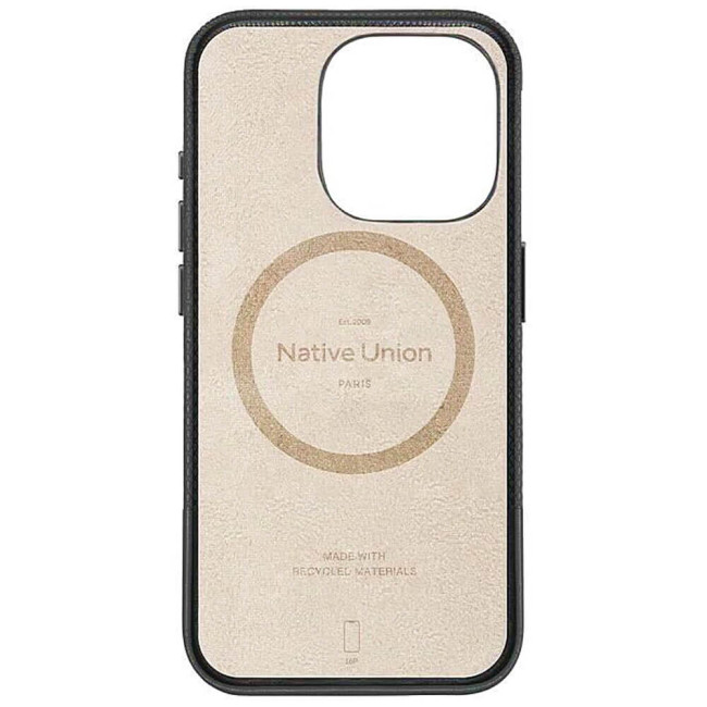 Чохол-накладка Native Union (RE) Classic Case Black for iPhone 16 Pro (RECLA-BLK-NP24P)