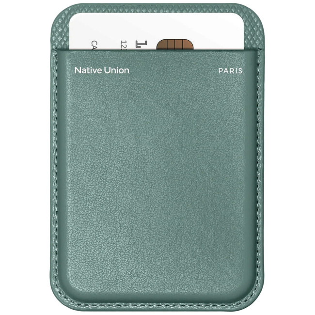 Чохол для пластикових карток Native Union (RE) Classic Wallet Magnetic Slate Green (RECLA-GRN-WAL)