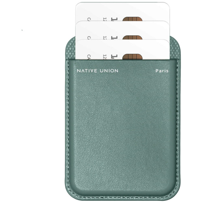 Чохол для пластикових карток Native Union (RE) Classic Wallet Magnetic Slate Green (RECLA-GRN-WAL)