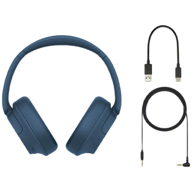Навушники із мікрофоном Sony WH-CH720N Blue (WHCH720NL.CE7) ГАРАНТІЯ 3 міс.