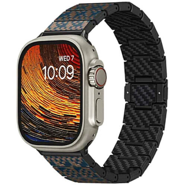 Ремінець Pitaka Chroma Carbon Band for Apple Watch 49/45/44mm Dreamland Stairs (AWB2302)