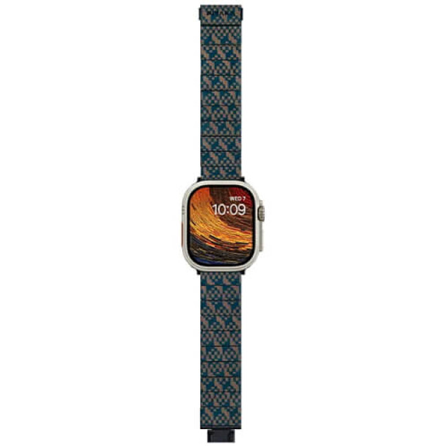 Ремінець Pitaka Chroma Carbon Band for Apple Watch 49/45/44mm Dreamland Stairs (AWB2302)