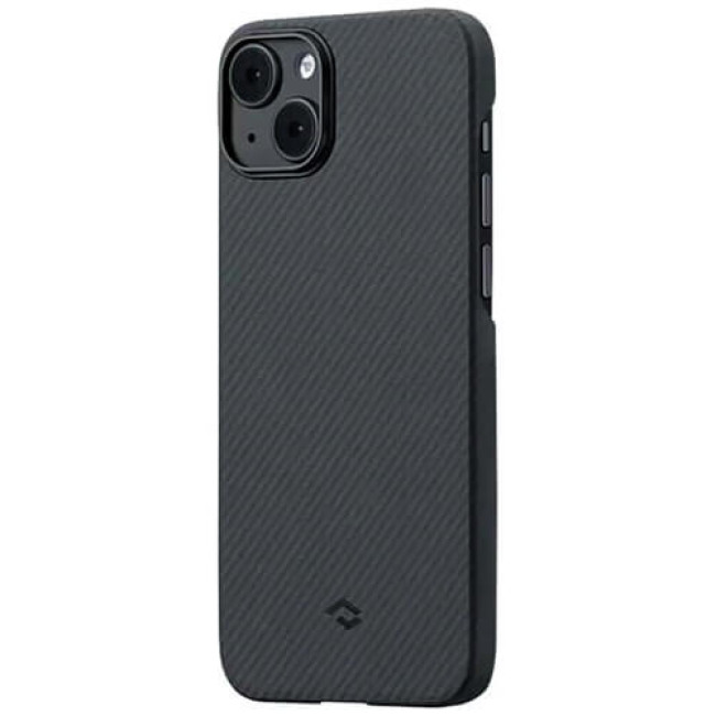 Чохол-накладка Pitaka MagEZ Case 3 Twill 600D for iPhone 14 Plus Black/Grey (KI1401MA)