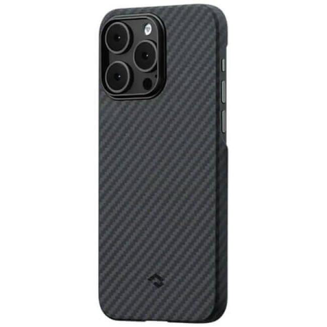 Чохол-накладка Pitaka MagEZ Case 3 Twill 1500D for iPhone 14 Pro Black/Grey (KI1401P)