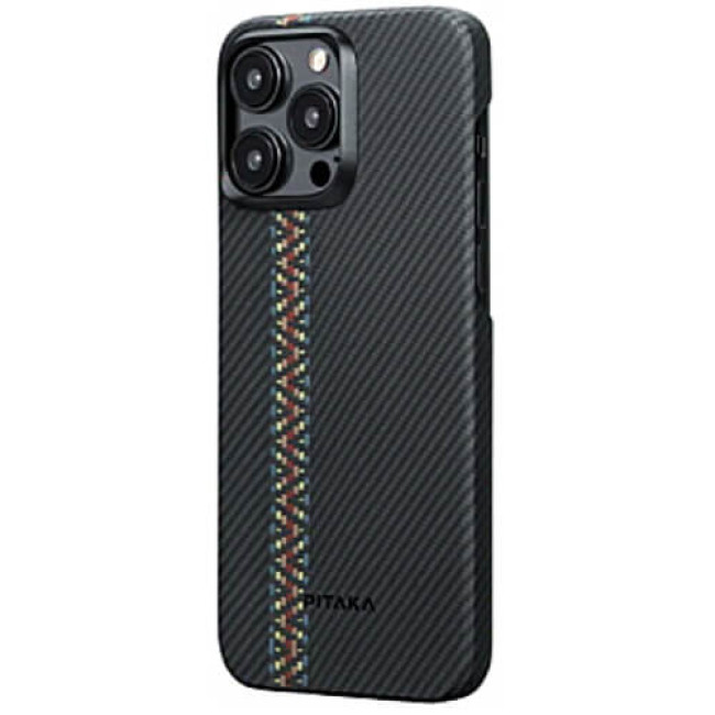 Чохол-накладка Pitaka MagEZ Case 4 Fusion Weaving Rhapsody for iPhone 15 Pro (FR1501P)