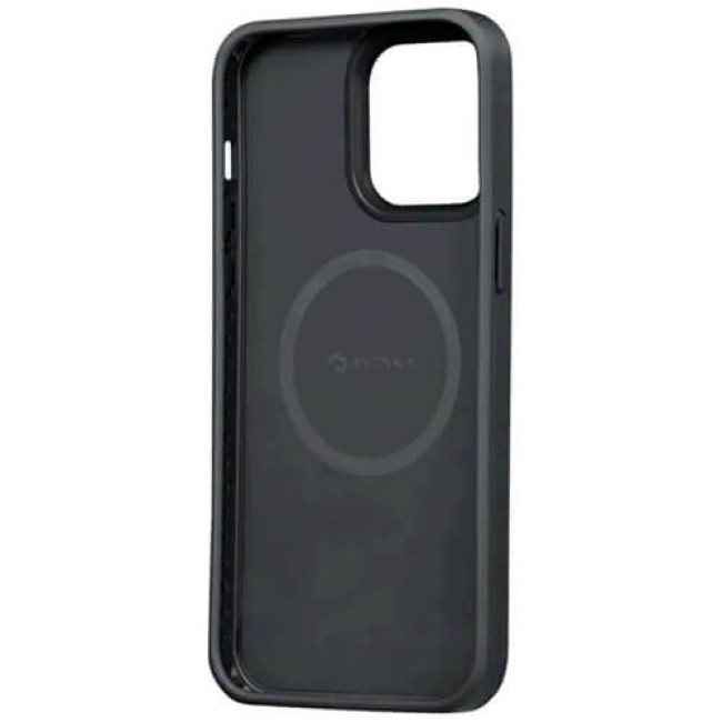 Чохол-накладка Pitaka MagEZ Case Pro 3 for iPhone 14 Pro Twill Black/Grey (KI1401PP)