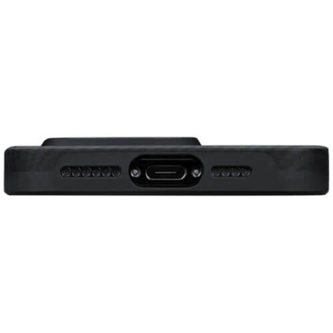 Чохол-накладка Pitaka MagEZ Case Pro 4 Twill 600D Black/Grey for iPhone 15 Pro (KI1501PPA)