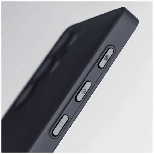 Чохол-накладка Pitaka PinButton Case Plain 600D Black/Grey for Samsung Galaxy S25 Ultra (PBS2501U)
