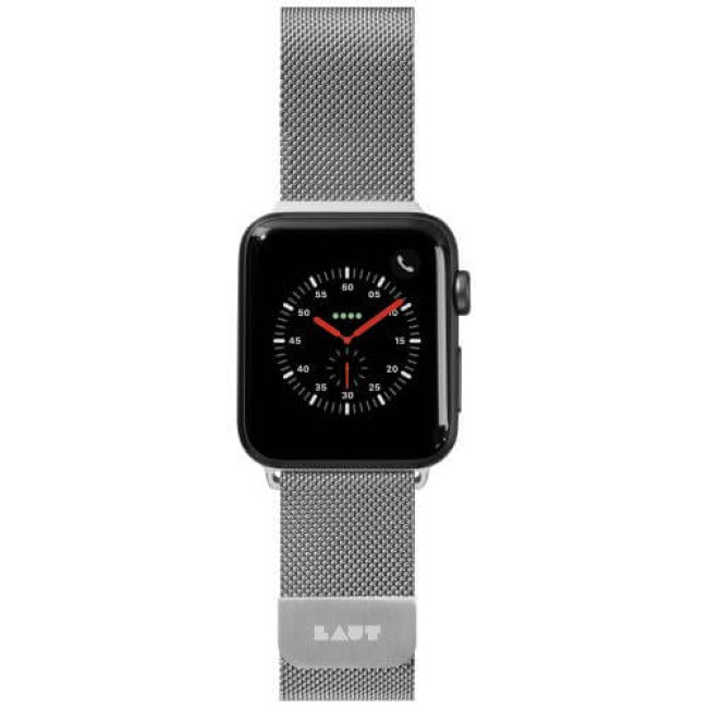 Ремінець Laut STEEL LOOP for Apple Watch 38/40 mm Silver (LAUT_AWS_ST_SL)