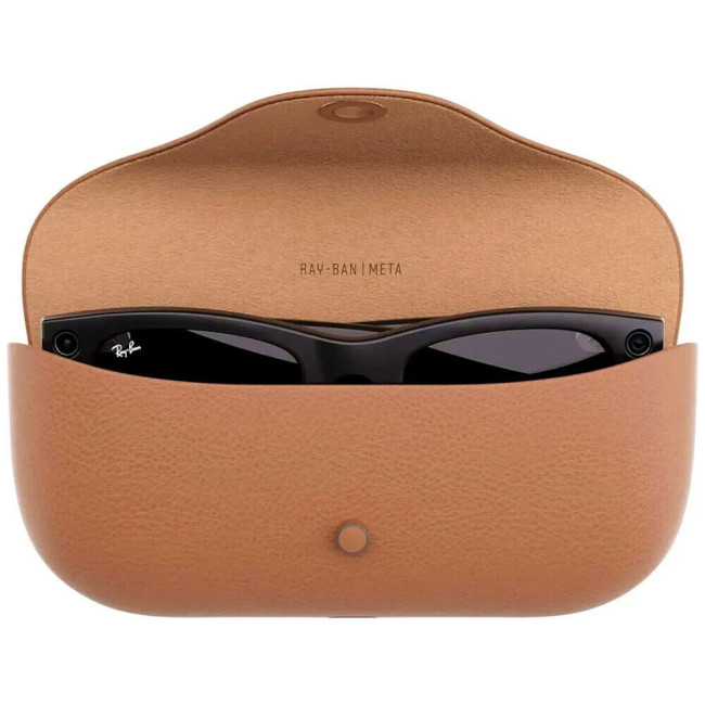 Смарт-окуляри Ray-Ban Meta Headliner Large Shiny Black/G-15 Green (RW4009F 601/71 51-23)