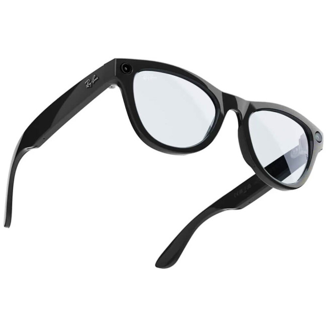 Смарт-окуляри Ray-Ban Meta Skyler Standard Shiny Black/Transitions Cerulean Blue (RW4010 601/MF 52-20)