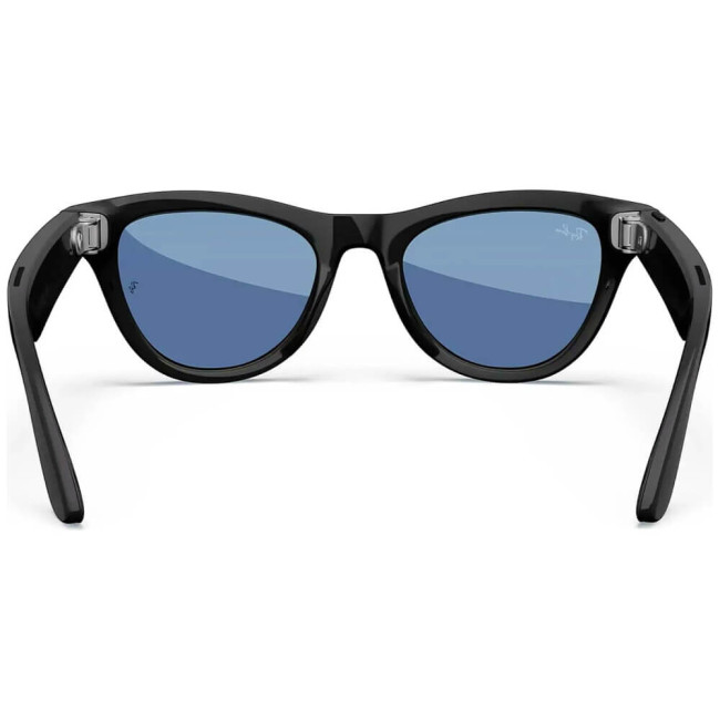 Смарт-окуляри Ray-Ban Meta Skyler Standard Shiny Black/Transitions Cerulean Blue (RW4010 601/MF 52-20)