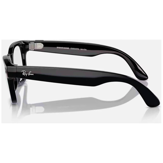 Смарт-окуляри Ray-Ban Meta Wayfarer Shiny Black Frame Clear Lenses (RW4006 601/SB 50-22)