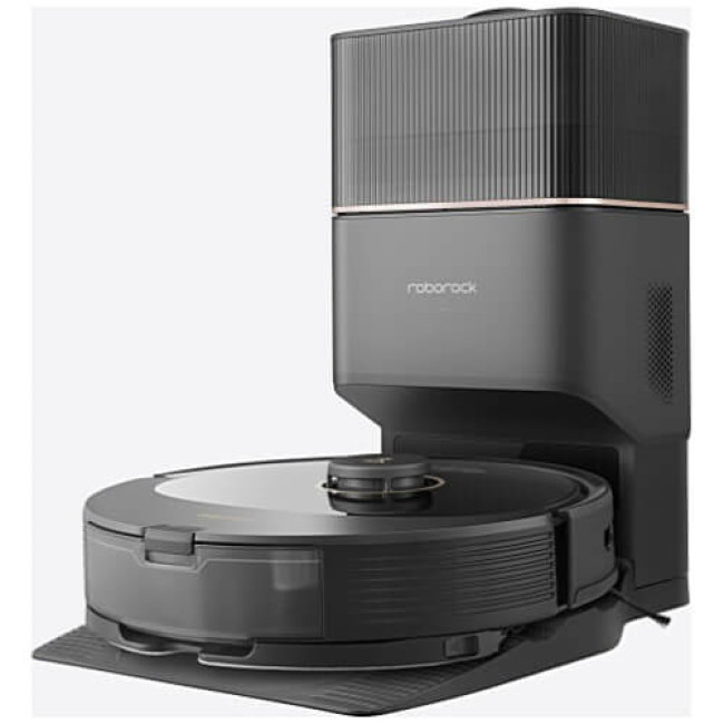 Робот-пилосос з вологим прибиранням RoboRock Q8 Max Plus Black (Q8MP52-00) ГАРАНТІЯ 12 міс.