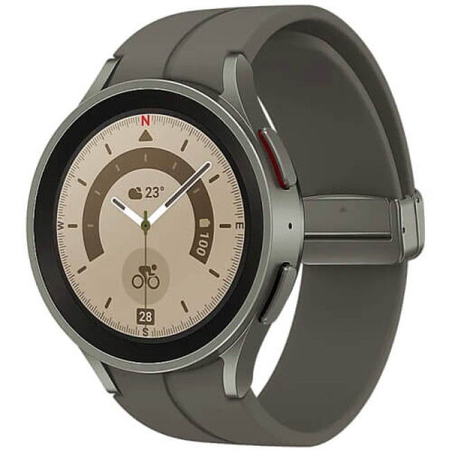 Смарт-годинник Samsung Galaxy Watch5 Pro 45mm LTE Gray Titanium (SM-R925FZTA) ГАРАНТІЯ 3 міс.