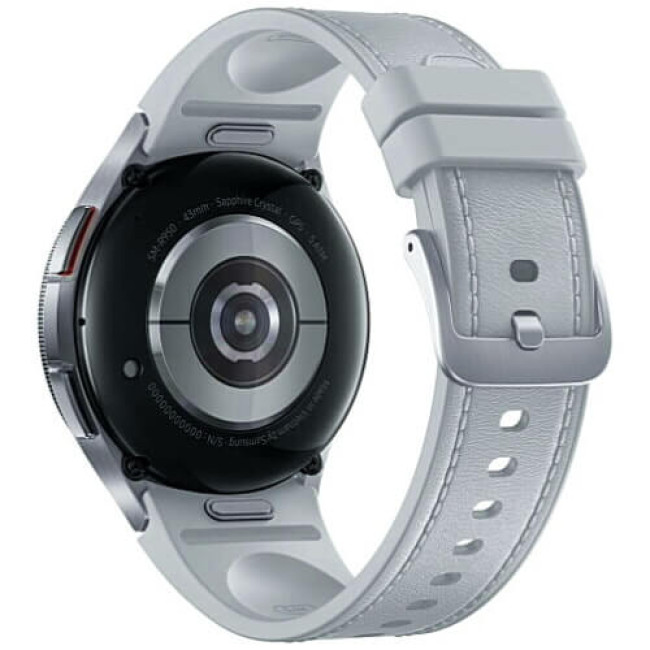 Смарт-годинник Samsung Galaxy Watch6 43mm eSIM Silver (SM-R955FZSA) ГАРАНТІЯ 3 міс.