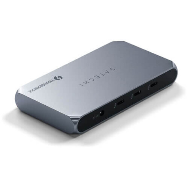 Хаб Satechi Thunderbolt 4 Slim Hub Pro Space Gray (ST-HT4SHM-EU)