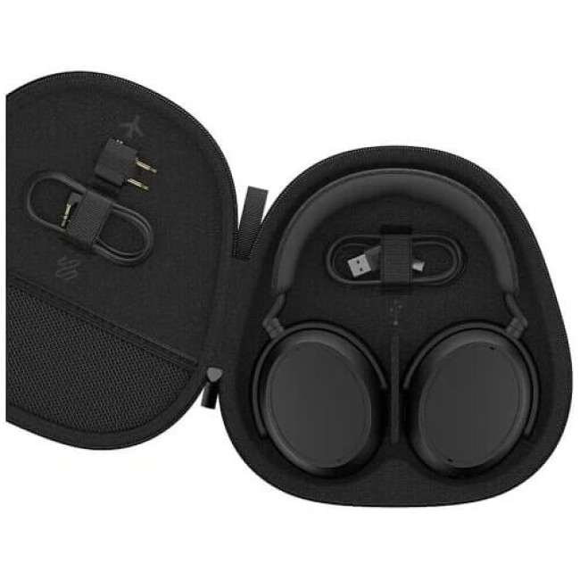 Навушники з мікрофоном Sennheiser MOMENTUM 4 Wireless Black (509266)