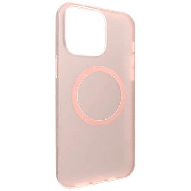 Чохол-накладка Switcheasy Gravity with MagSafe for iPhone 14 Pro Transparent Pink (SPH61P022TP22)