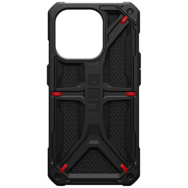Чохол-накладка UAG for Apple iPhone 15 Pro Max Monarch Kevlar Kevlar Black (114298113940)
