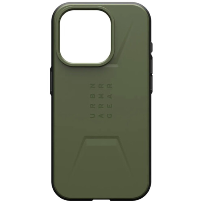 Чохол-накладка UAG for iPhone 15 Pro Max Civilian Magsafe Olive Drab (114295117272)