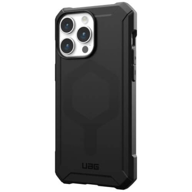 Чохол-накладка UAG for iPhone 15 Pro Max Essential Armor Magsafe Black (114296114040)