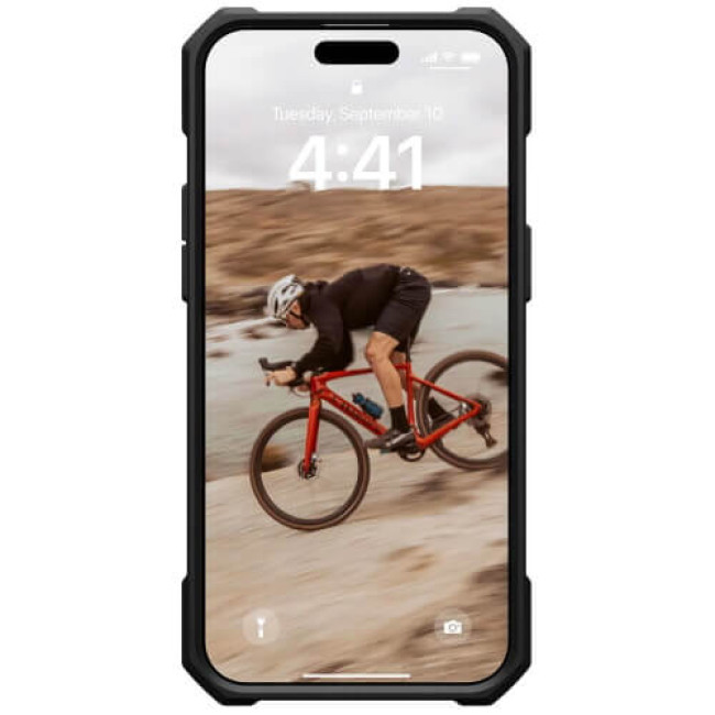 Чохол-накладка UAG for iPhone 15 Pro Max Essential Armor Magsafe Black (114296114040)