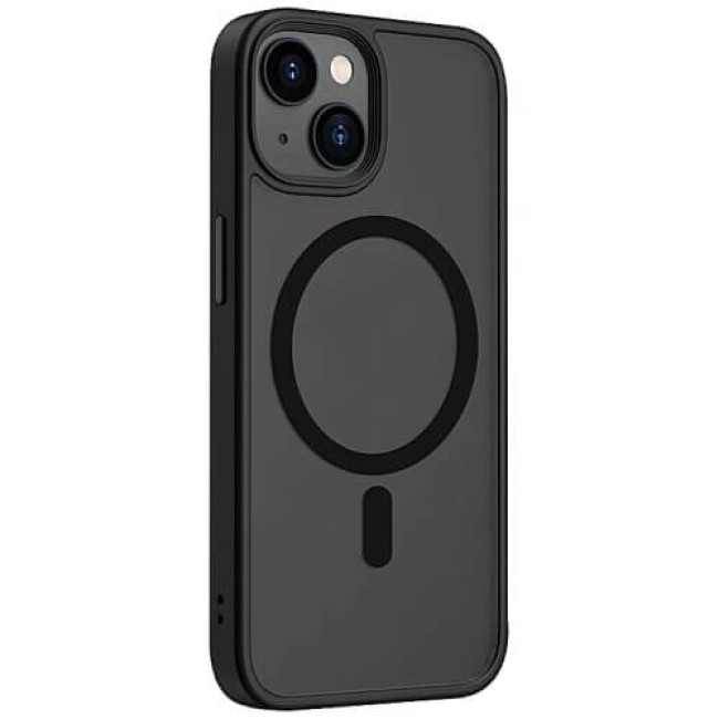 Чохол-накладка WiWU FGG-011 Magnetic Colorful Series for iPhone 15 Pro Max Black