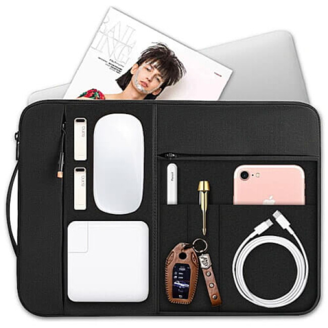 Чохол WIWU for MacBook 13-14'' Alpha Slim Sleeve Series (Black)
