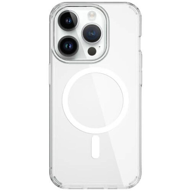 Чохол-накладка WiWU MCC-101 Magnetic Crystal Series for iPhone 15 Pro Transparent