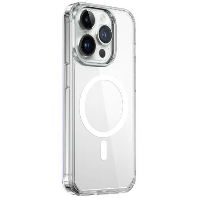 Чохол-накладка WiWU MCC-101 Magnetic Crystal Series for iPhone 15 Pro Max Transparent